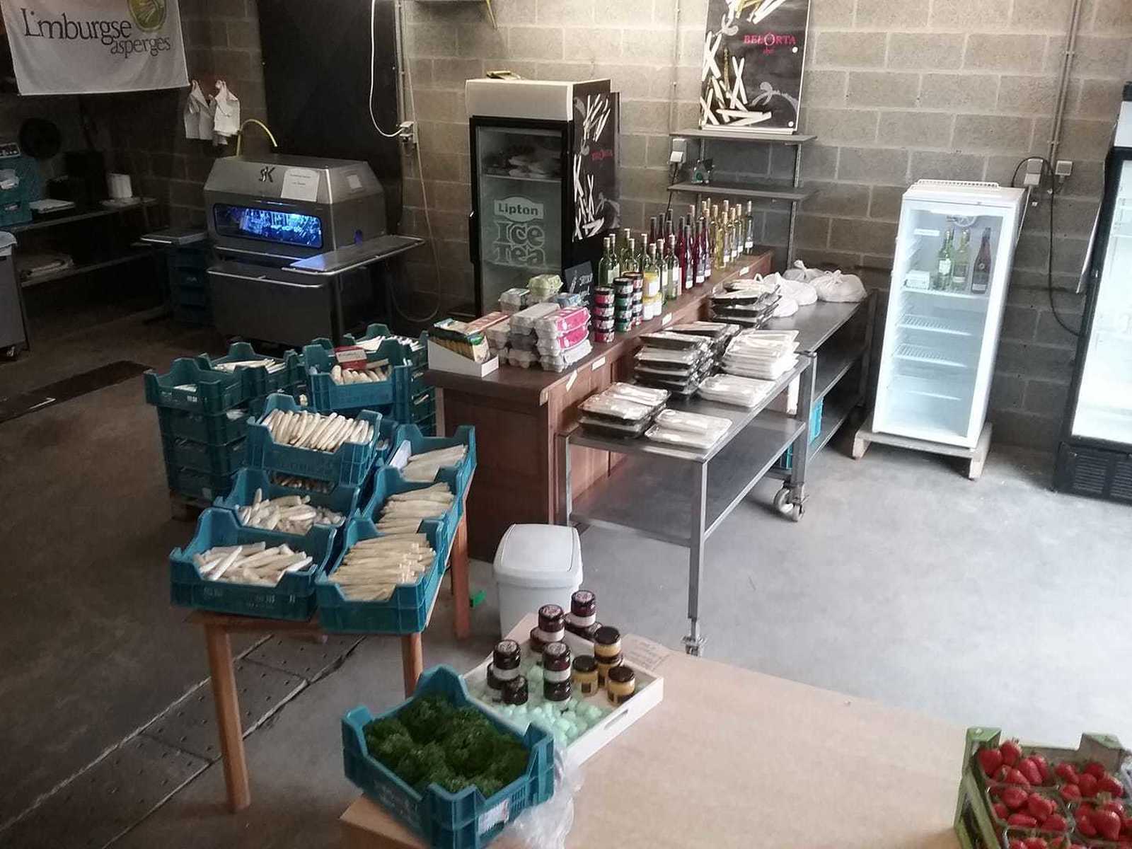 Hoevewinkel en streekproducten in Bocholt
